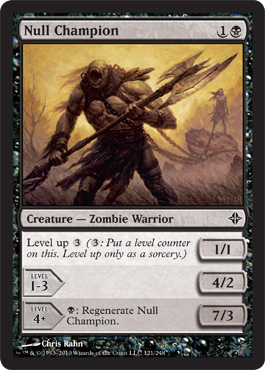 Null Champion - Foil