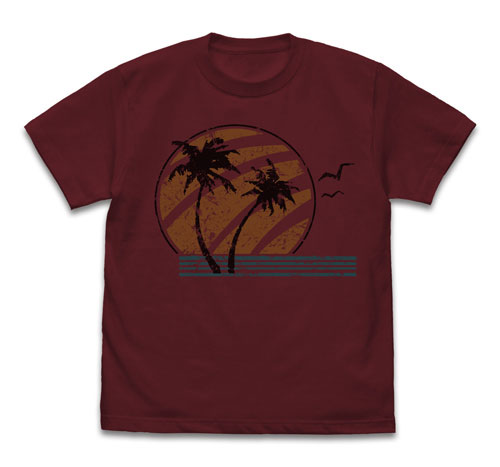 THE LAST OF US Ellie T-shirt /BURGUNDY-M