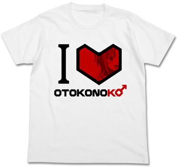 Himegoto - I Love Otokonoko T-shirt / WHITE - XL