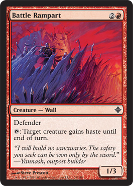 Battle Rampart - Foil