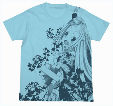Hanayamata - Hannah N. Fontanstand T-shirt / AQUA BLUE - S