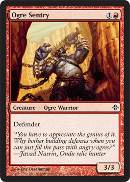 Ogre Sentry - Foil