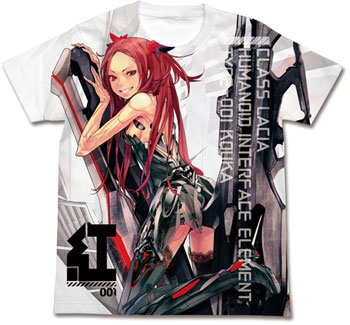 BEATLESS - Kouka Full Graphic T-shirt / WHITE - XL