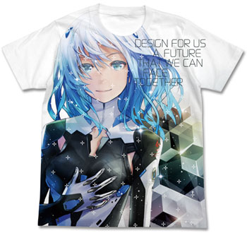 BEATLESS - Leicia Full Graphic T-shirt / WHITE - S