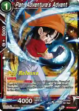 Pan, Adventures Advent - BT17-011 - R - Pre-release (Ultimate Squad)