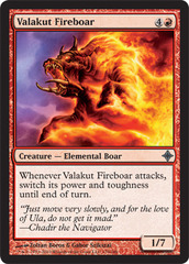 Valakut Fireboar - Foil