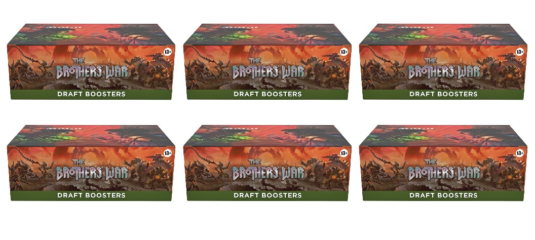 The Brothers War Draft Booster Box Case
