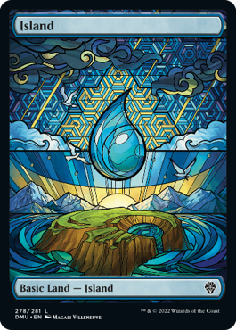 Island (278) - Foil - Showcase