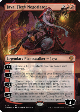 Jaya, Fiery Negotiator - Foil - Borderless