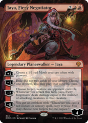 Jaya, Fiery Negotiator (Borderless) - Foil