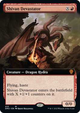 Shivan Devastator - Extended Art