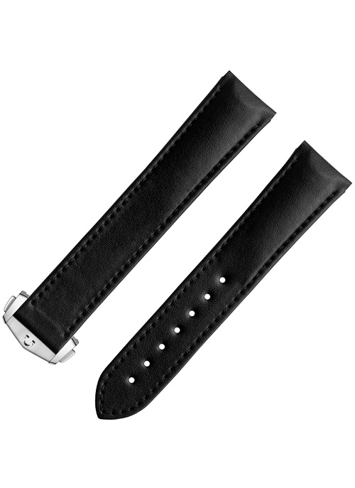 Omega - Black Vegan Strap 20mm - 032Z017133