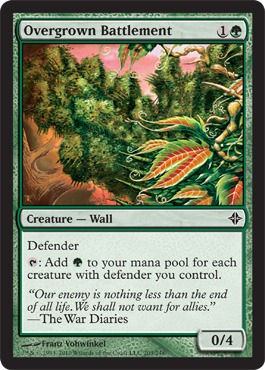 Overgrown Battlement - Foil