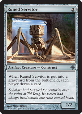 Runed Servitor - Foil