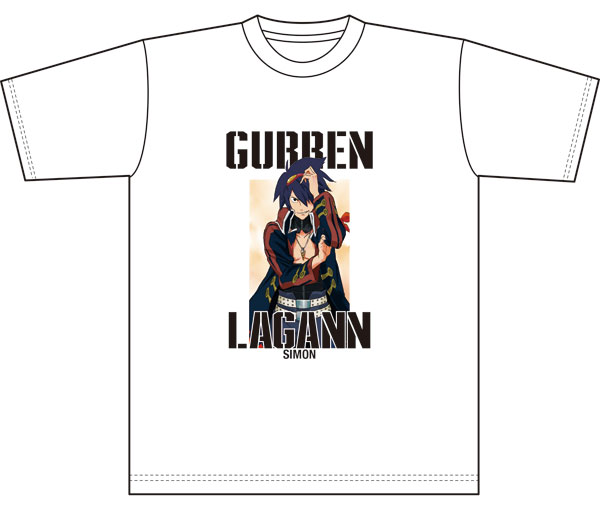 Gurren Lagann Big Silhouette T-shirt Simon