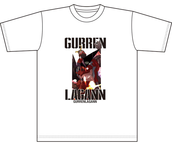 Gurren Lagann Big Silhouette T-shirt Gurren Lagann