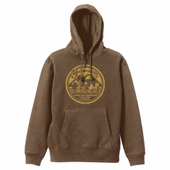 Yuru Camp Pullover Hoodie /DARK BROWN-M