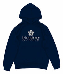 Saekano: How to Raise a Boring Girlfriend Fine blessing software (6yrs Later ver.) Pullover Hoodie /NAVY-L