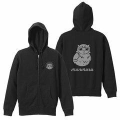 Love Live! Super Star!! Manmaru Hand-drawn Style Zip Hoodie /BLACK-M