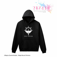 Puella Magi Madoka Magica Side Story Magia Record Neomagius Logo Hoodie Ladies' XXL