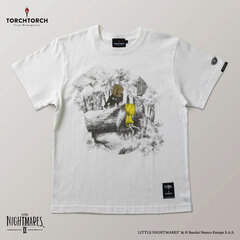 Little Nightmares II x TORCH TORCH / Mono & Six T-shirt Vanilla White L Size