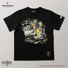 Little Nightmares II x TORCH TORCH / Mono & Six T-shirt Black L Size