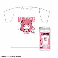 Spy x Family Bottle Packed T-shirt B Anya ver. (WHITE)