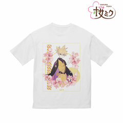 Sakura Miku New Illustration Kagamine Len Art by kuro BIG Silhouette T-shirt Unisex M