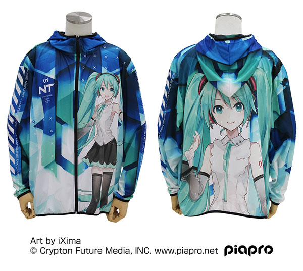 Hatsune Miku NT Full Graphic Dry Hoodie /M