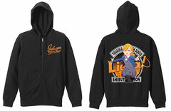Love Live! Super Star!! Kanon Shibuya Full Color Zip Hoodie / BLACK-M