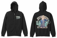 Love Live! Super Star!! Keke Tang Full Color Zip Hoodie / BLACK-M