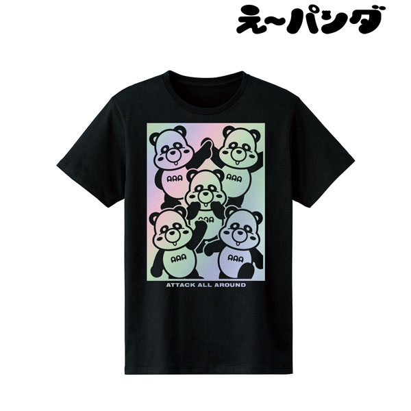 A Panda Group Hologram T-shirt Ladies M