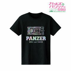 Girls und Panzer das Finale P40 Heavy Tank Hologram T-shirt Ladies' M