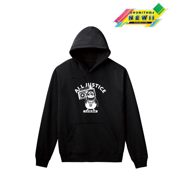 CHUNITHM CHUNI Penguin ALL JUSTICE Hoodie Ladies L