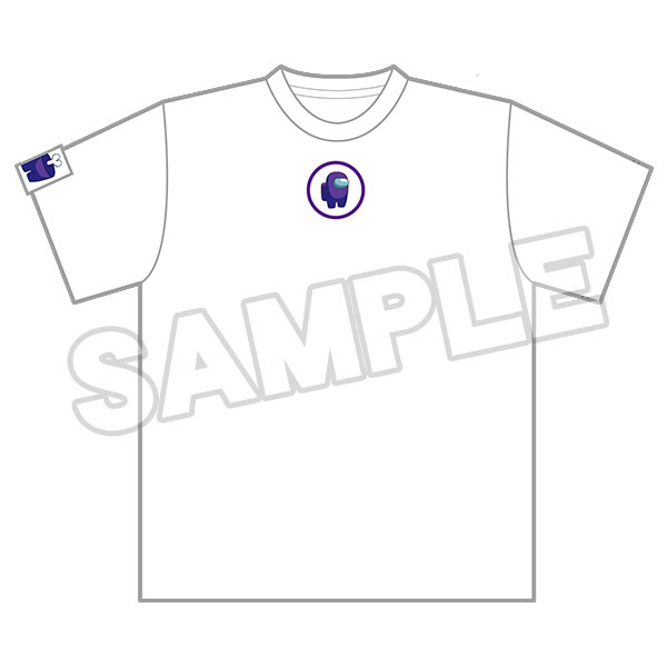 Among Us Nendoroid Plus T-shirt Crewmate Purple