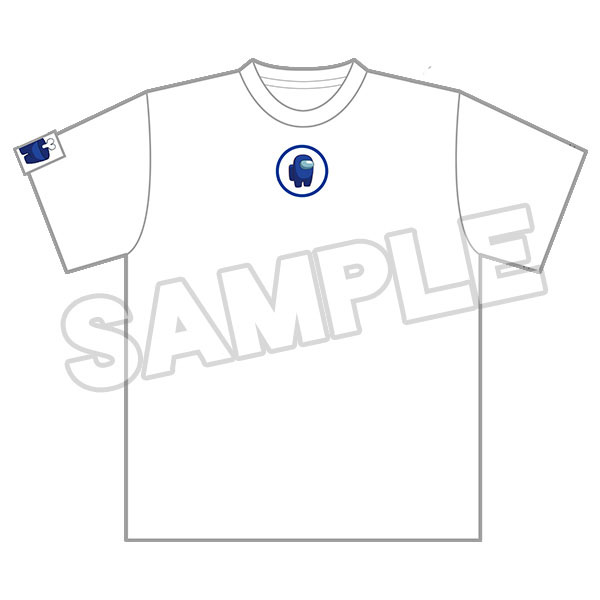 Among Us Nendoroid Plus T-shirt Crewmate Blue