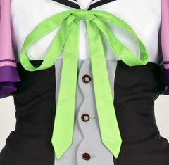 Koi ga Saku Koro Sakura Doki - Mihaya Gakuen Girls Uniform 1st Year Student Ribbon (Yellow Green) / Ladies' S