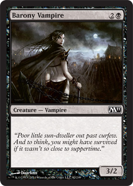 Barony Vampire - Foil