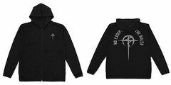 Mobile Suit Gundam: Hathaway's Flash Mafty Thin Dry Hoodie /BLACK-S