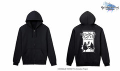 GRANBLUE FANTASY The Animation Season 2 Back Print Zip Hoodie ver.B Ladies' XL