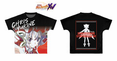 Senki Zesshou Symphogear XV Chris Yukine Ani-Art Vol.2 Full Graphic T-shirt Unisex L