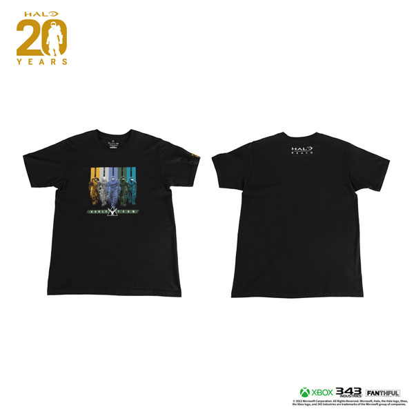 Halo Series 20th Anniversary T-shirt (Black) L