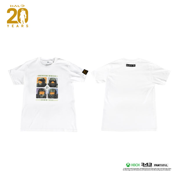 Halo Series 20th Anniversary T-shirt (White) XL