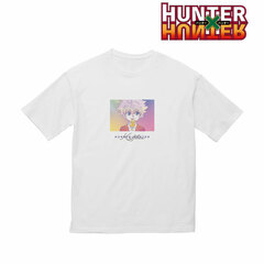 Hunter x Hunter Killua Ani-Art clear label BIG Silhouette T-shirt Unisex M