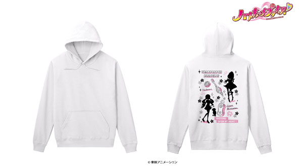 HeartCatch PreCure! Cure Blossom Ani-Sketch Hoodie Ladies XL