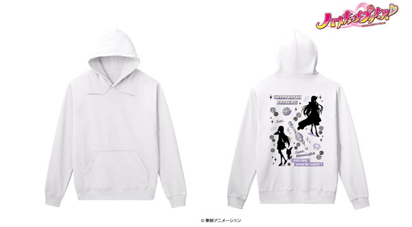 HeartCatch PreCure! Cure Moonlight Ani-Sketch Hoodie Ladies XL