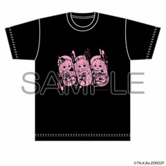 Re:ZERO -Starting Life in Another World- T-shirt Emilia & Ram & Rem -Idol Ver.- (L Size)