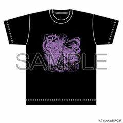Re:ZERO -Starting Life in Another World- T-shirt Frozen Emilia & Demon Rem -Crystal Dress Ver.- (XL Size)