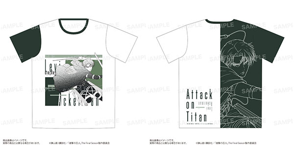 Attack on Titan T-shirt B: Levi