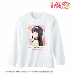 Saekano: How to Raise a Boring Girlfriend Fine New Illustration Utaha Long T-shirt Eriri Birthday 2022 ver. Unisex XXL
